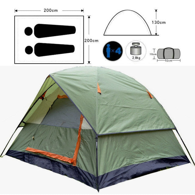 Rainproof Outdoor Shelter Tent