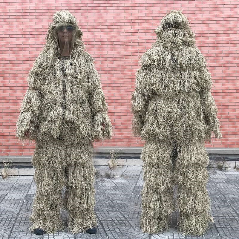 3D Withered Grass Ghillie Suit