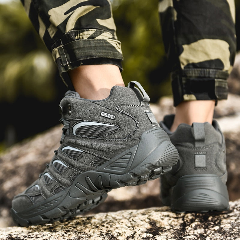 Men's Military Tactical Boots for Outdoor Hiking