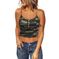 Women Camouflage Croped Tank Top
