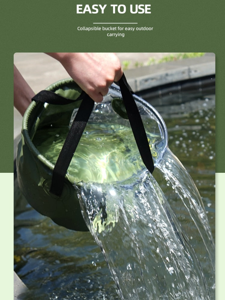 20L 30L Portable Bucket Water Storage Bag