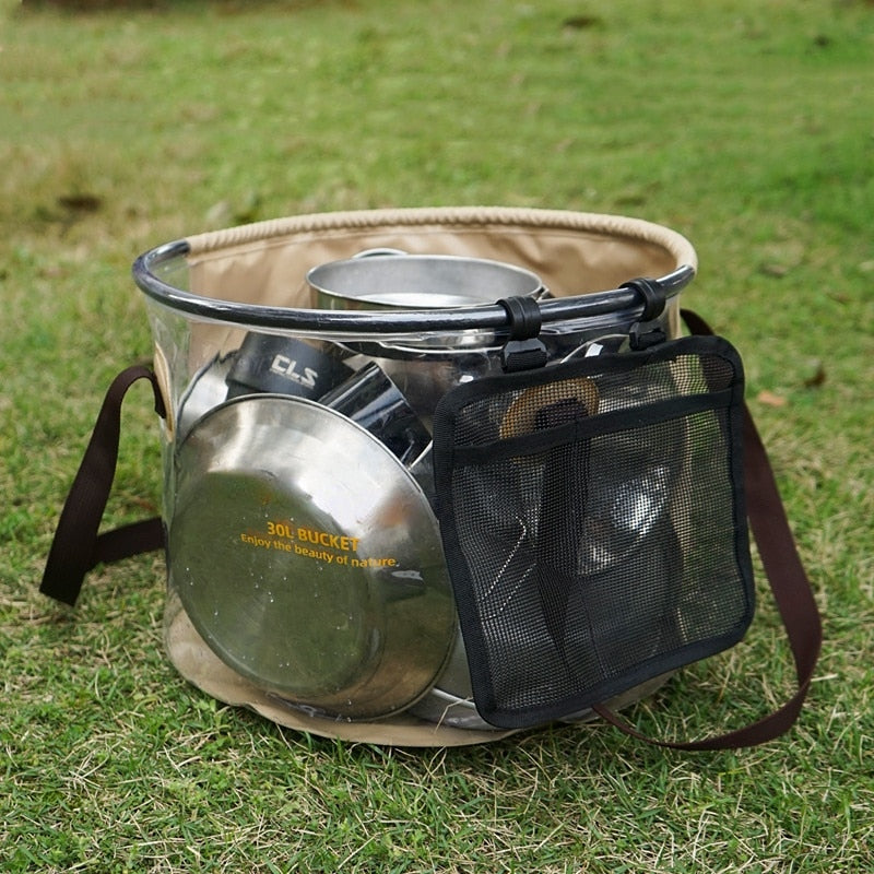 20L 30L Portable Bucket Water Storage Bag