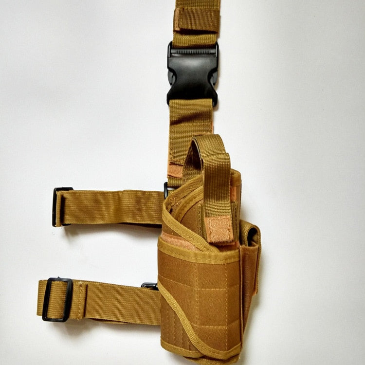 Tactical Chest Rig Bag Radio Harness Front Pouch Holster
