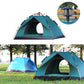 3-4 Person Waterproof Fully Automatic Pop-Up Quick Shelter Camping Tent Outdoor Travel Hiking Portable Tent Instant Set up Tent